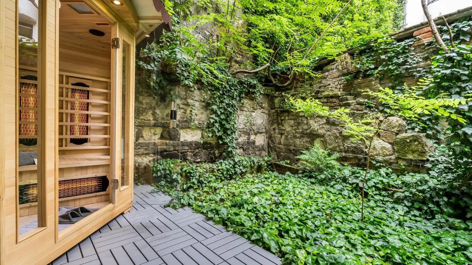 Wellness Wonderland: Garden, Sauna, Jacuzzi In Cbd Βουδαπέστη